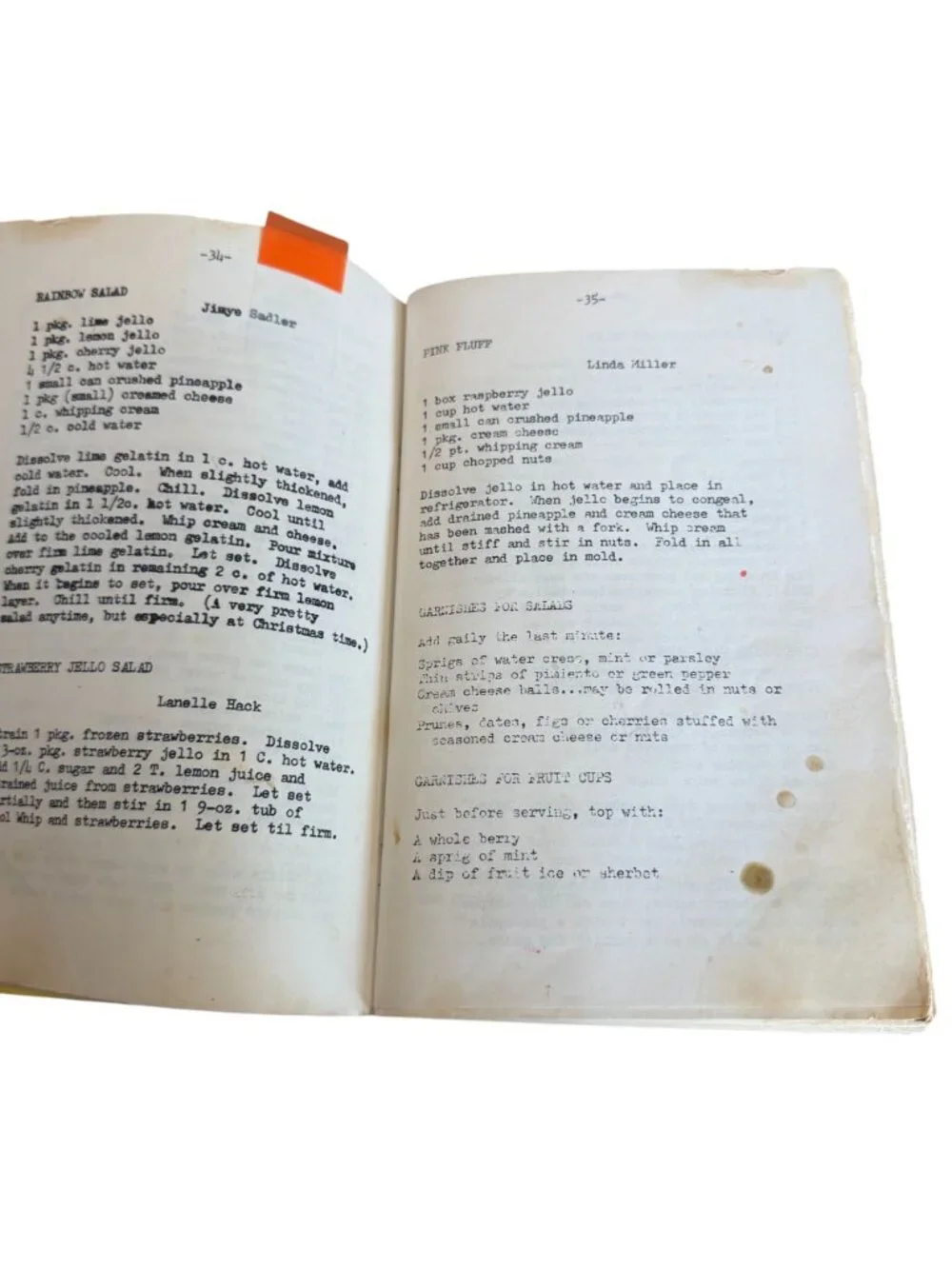 Mission Happy Eating Cookbook Meadowbrook Baptist Church 1979 VTG Recipe Waco TX